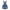 Blue-2206, variant on Kidscool Space Boy's Pockets Denim Overall, Size 6–12 Months