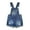 Blue-2206, variant on Kidscool Space Baby & Little Boys Dinosaur Car Embroidered Ripped Fashion Denim Shortalls,Blue,6-12 Months
