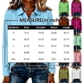 thumbnail image 3 of Womens Loose Fit Polo Shirts Lapel Collar 3 Button Golf Shirts Long Sleeve Tops For Women Athletic Breathable Fashion T-Shirts Casual Office Shirt, 3 of 5
