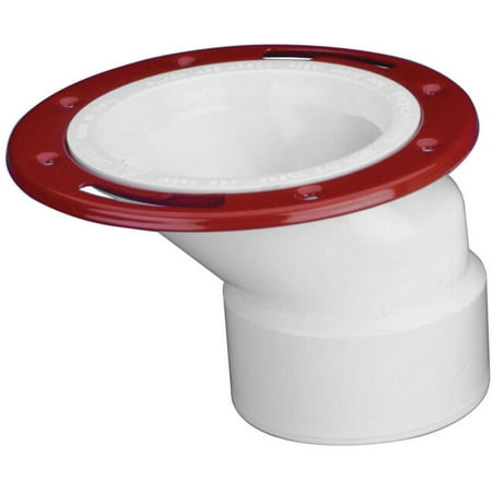 OATEY 43501 Toilet Flange, Floor, Offset - Walmart.com