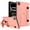 Pink, variant on ELEHOLD Premium Leather Hand Strap Kickstand Shock Absorbent Protective Case for iPad Pro 13-inch (M5) 2025/(M4) 2024 , Black