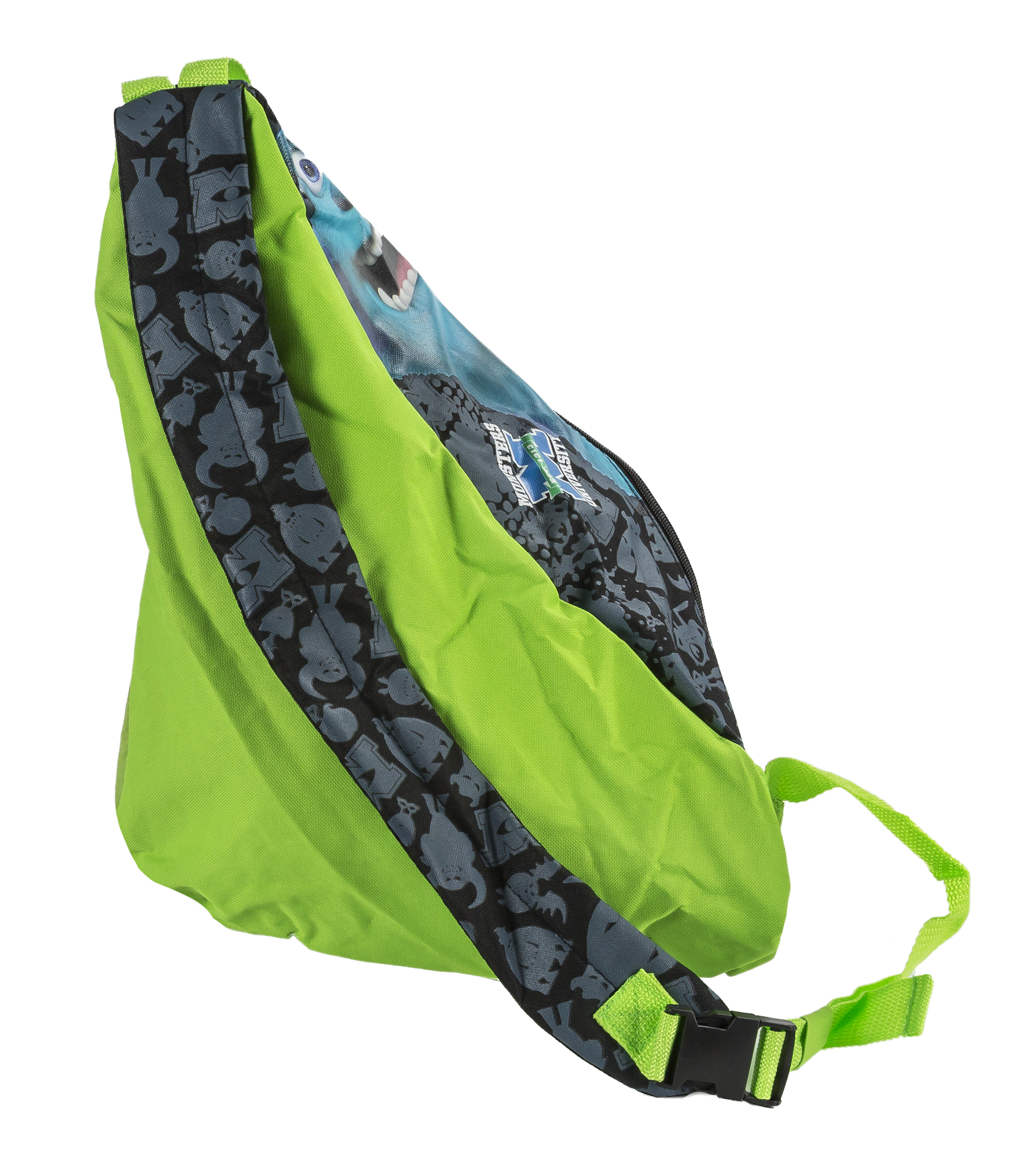 RARE Monsters University Sling Backpack Disney Pixar Monsters University Patches Mini Backpack  main image 2