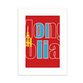 thumbnail image 1 of Marco de fotos Unbranded Mongolia bandera del pais 5x7 pulgadas, 1 of 4