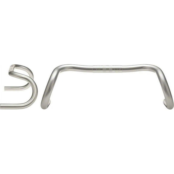 Nitto Randonneur Drop Handlebar - Aluminum, 25.4mm, 42cm, Silver