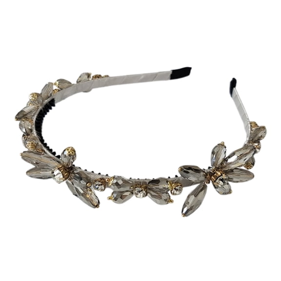 HJYCHN Versatile Headbands for Women - Stylish Hair Accessories for Every Occasion - for Controlling Hair and Decoration - Ideal for Complementing Jewelry and Outfits Light Gray2 One Size