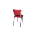 thumbnail image 3 of Chrome Chair - Royal Blue Tufted Accent Seating - Fully Assembled - 18" Seat Height, 3 of 3