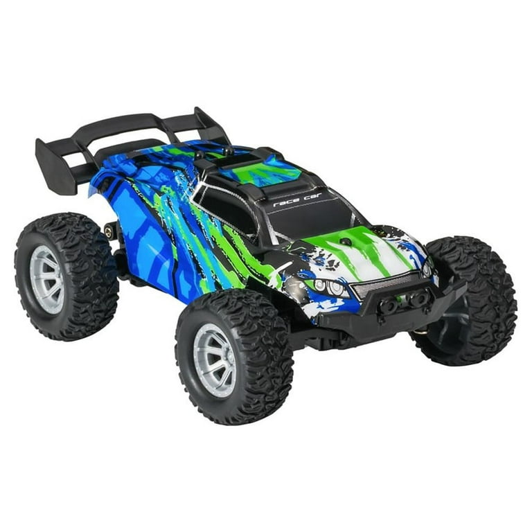 Mini RC Car, Off Road Monster Truck, 1:32 Scale Toy Car, Rechargeable  Remote Control Car, High Speed 2WD Electric Vehicle with 2.4 GHz Radio  Controller, Translucent Body Lighting, Gift Toy for Kids 