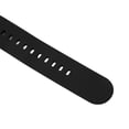thumbnail image 2 of M Buder Watch Band with Case 20mm Waterproof Soft Silicone Adjustable Size Lightweight for OPPO Free Black, 2 of 9