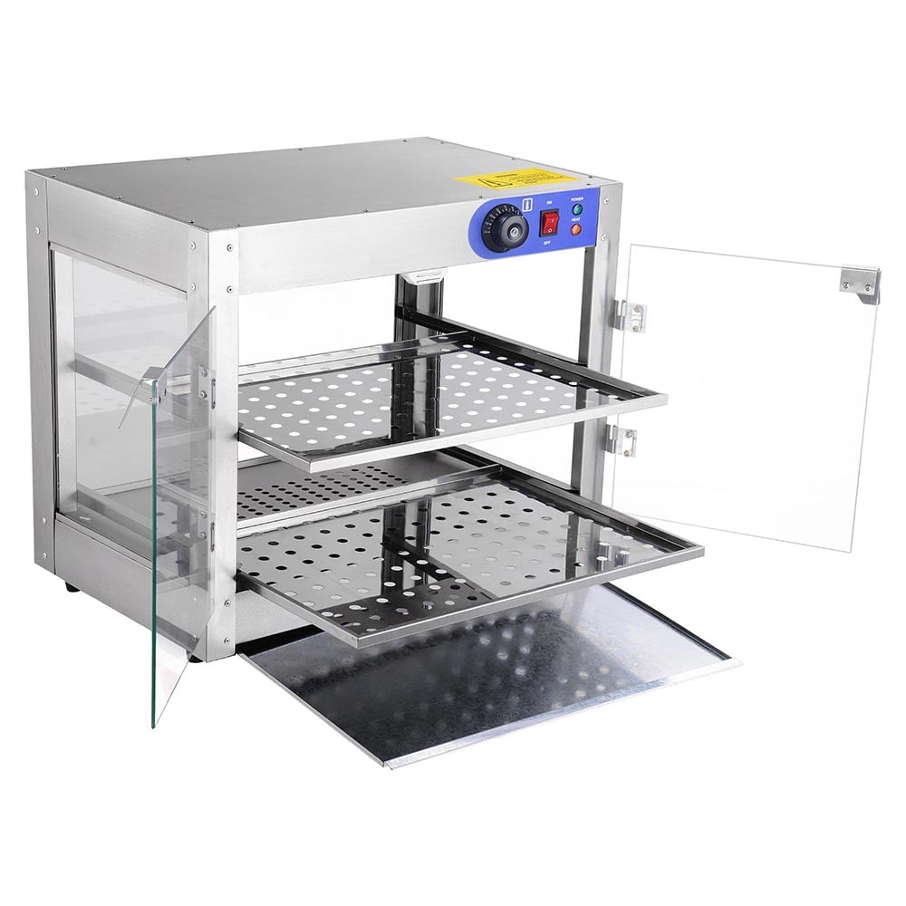 Pnr 2 Tier 24x20x15 Commercial Food Warmer 750w Countertop