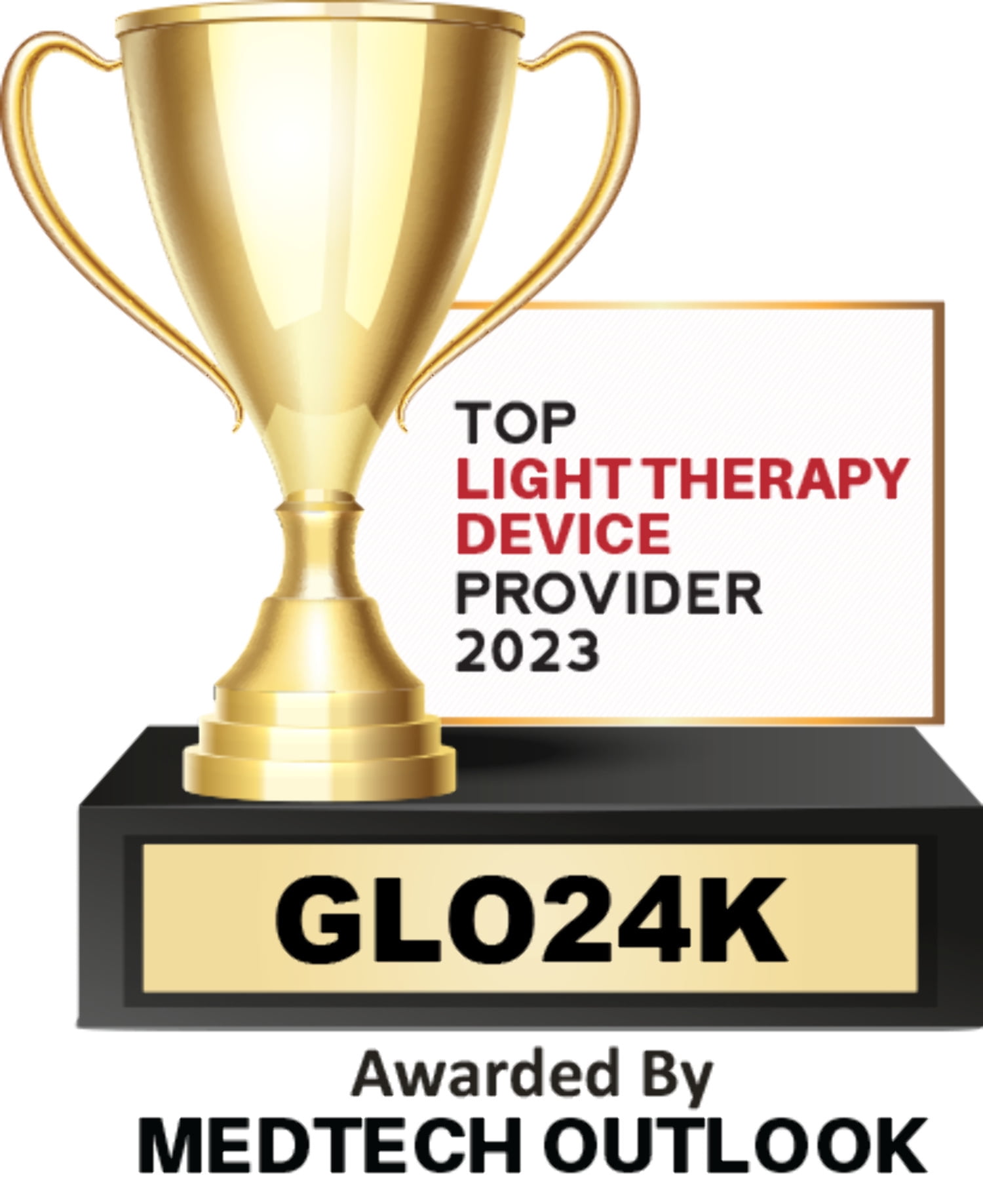 GLO24K 7 Color LED Neck and Face Beauty Device - Limited Edition