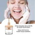 thumbnail image 2 of Limpiador profundo suave, rico en espuma para lavado de cara, limpiador de espuma y espuma de lavado, herramienta de limpieza facial (verde), 2 of 5