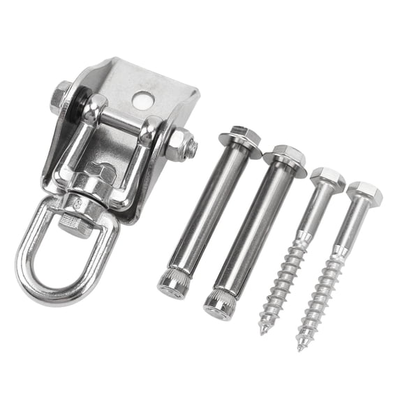 Riousery Heavy Duty 360 Degree Swivel Swing Hanger, Stainless Steel Hardware Hook for Hammock Chair, Playground Gym Rope Boxing Bag, 1000 Lbs Capacity