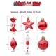 thumbnail image 3 of Juego de adornos de bolas de Navidad de para árbol de Navidad, inastillables decoraciones de árbol de Navidad con cajas, 3 of 3