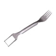 thumbnail image 2 of Ganfancp Tenedor de Fruta de Acero Inoxidable para Cortar Sandía Herramienta Multifuncional para Cortar En Dados y Partir Cuchara Doméstica para Comer Sandía Rebajas Flash Deals 2X Tenedor de Sandía, 2 of 7