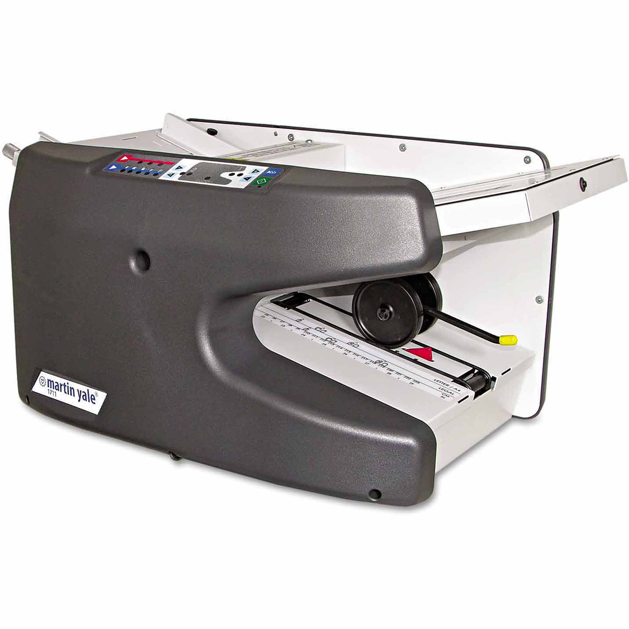 Martin Yale Model 1628 Electric Desktop Letter Opener, 7 3/4", Gray