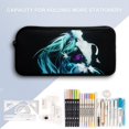 thumbnail image 4 of Hatsune Miku Backpack Three Piece Essentials 17 Inch Bag Lunch Tote Pen Case, 4 of 4