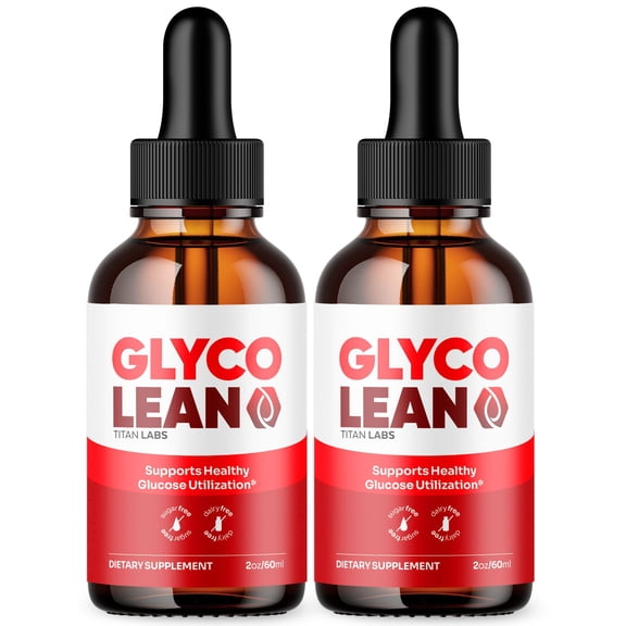 GlycoLean Advanced Formula Drops Natural Support Supplement 60 Servings
