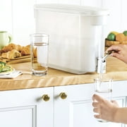 Beautiful by PUR 30 Cup Dispenser Pitcher Water Filtration System, White Icing (PDS1820W)
