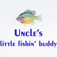 thumbnail image 2 of CafePress - Uncle's Fishin' Buddy Infant Bodysuit - Baby Light Bodysuit, Size Newborn - 24 Months, 2 of 4
