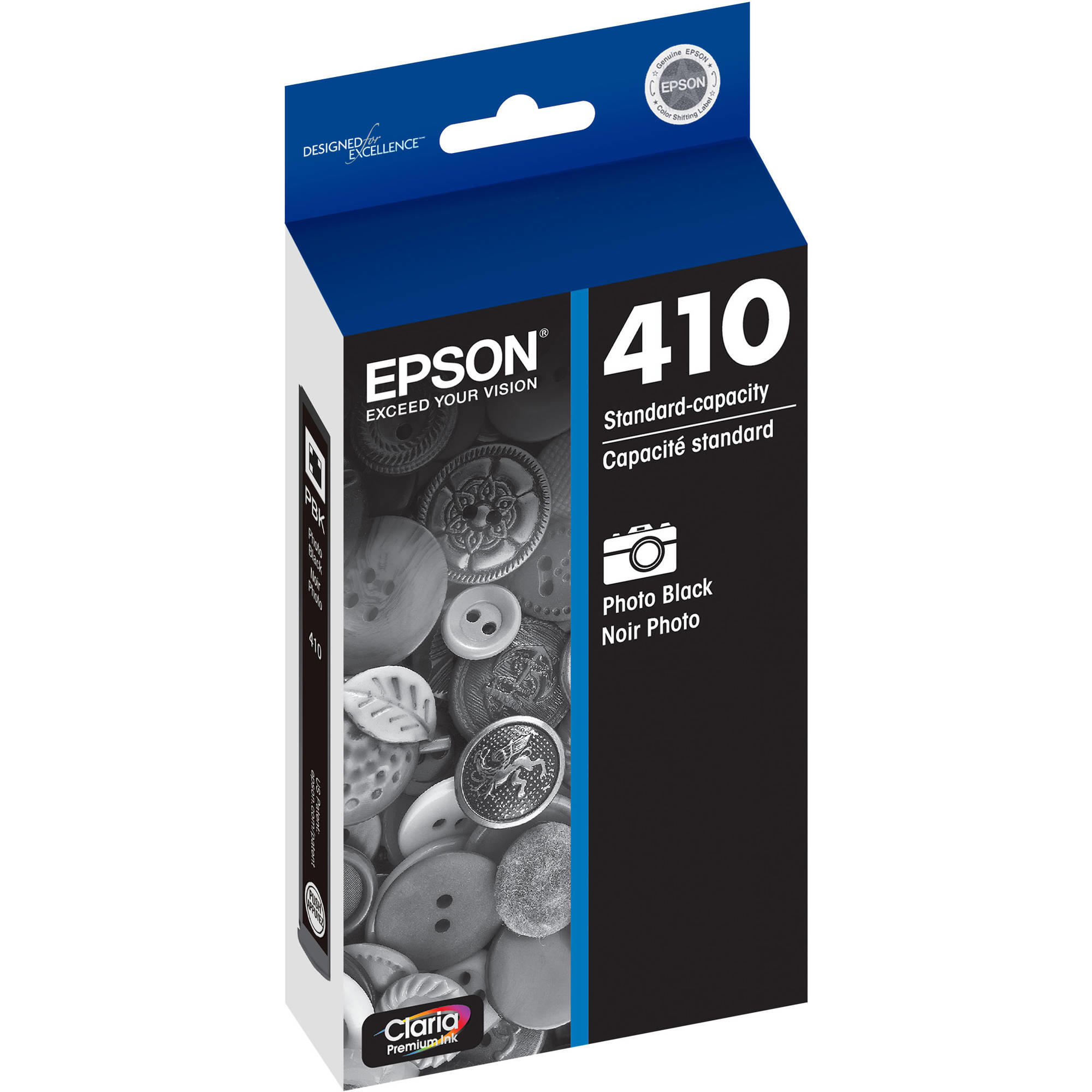 INKJET CARTRIDGE-EPSON #410 PHOTO BLACK 