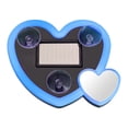 thumbnail image 1 of TIEVOSA Solar Powered Heart Shaped LED Ambient Light – Neon Decorative Lamp Suction Cup Easy Installation for Sedans Trucks RVs In, 1 of 8