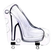 BNNG Candy Mold For Chocolate, Chocolate Mold Silicone, 3D Chocolate Mold, Silicone Chocolate Mold For Parties, Silicone Mold Women's High Heels Chocolate Fudge Cake DIY Baking Tool