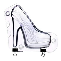 BNNG Candy Mold For Chocolate, Chocolate Mold Silicone, 3D Chocolate Mold, Silicone Chocolate Mold For Parties, Silicone Mold Women's High Heels Chocolate Fudge Cake DIY Baking Tool