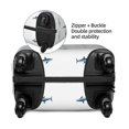 thumbnail image 2 of Fotbe Cute Shark Funda Protectora para Equipaje, Antirrayones y Resistente a la Suciedad, Compatible con Maletas de 18 a 32 Pulgadas-Small, 2 of 7