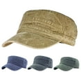 thumbnail image 2 of Cap Flat Top Washed Vintage Sunscreen Men Hat for Summer, 2 of 8