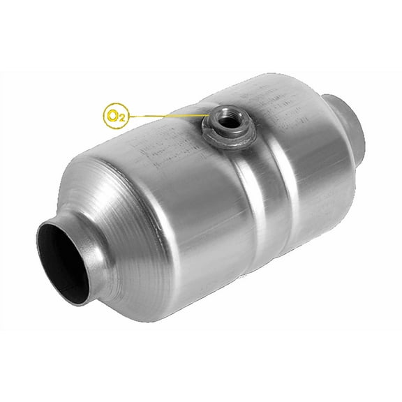 MagnaFlow Conv Universal 2.50 Mid O2 CA Fits select: 2005-2006 CHRYSLER 300C TOURING, 2003-2004 DODGE NEON