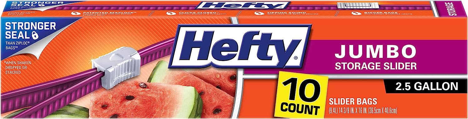 Slider Bags by Hefty® RFPR82425CT