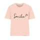 thumbnail image 4 of Fiudx Ofertas Del Día Top/Camisa de Manga Corta con Cuello Redondo y Estampado de Letras para Mujer, 4 of 4