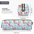 thumbnail image 3 of Easygdp Lobsters para Estuche de Lápices de Cuero, Estuche de Papelería de Cuero, Estuche de Gran Capacidad con Cremallera, 3 of 7
