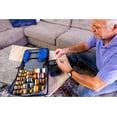 thumbnail image 6 of Med Manager Medicine Supply Organizer with Insulin Cooler Travel Case, Holds (15) Pill Bottles - (11) Standard Size and (4) Large Bottles, Black, 13 inches x 13 inches x 4.5 inches, 6 of 9