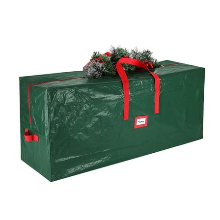 Christmas Tree Storage Bag Fits Up to 7.5 Foot Holiday Xmas Waterproof Zippered Bag with Carry Handles