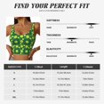 thumbnail image 5 of Goofa Tennis Balls Printed Sports Bras for Women, High Impact Running Bra Workout Crop Tank Tops Longline Sports Bra Push up-Large, 5 of 9