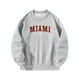 thumbnail image 2 of Sudadera para mujer, jersey, disfraces informales, camisetas holgadas ligeras y modernas, sudadera con cuello redondo para vacaciones, regalo de año S, 2 of 8
