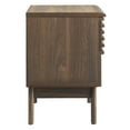 thumbnail image 4 of Modway Render Modern Particleboard Wood Nightstand in Walnut Finish, 4 of 7