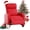 Red, variant on Lazy Boy Recliner Chair - Adjustable PU Leather Single Sofa, Upgraded Footrest, Small Recliner for Small Spaces, Living Room, Bedroom, Grey