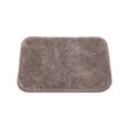 thumbnail image 1 of Popular Home Essentials, Soft Plush Shaggy Thick Microfiber Mat Floor Mat Non Slip Rubber Back Brown, 1 of 2