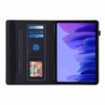 thumbnail image 5 of Dteck Case for Samsung Galaxy Tab A7 10.4 Inch 2020 (SM-T500/T505/T507) Case, Slim Leather [3D Embossed Flower] Flip Case with Card Slot & Pencil Holder for Samsung Tab Tab A7 10.4 Inch 2020, Black, 5 of 8
