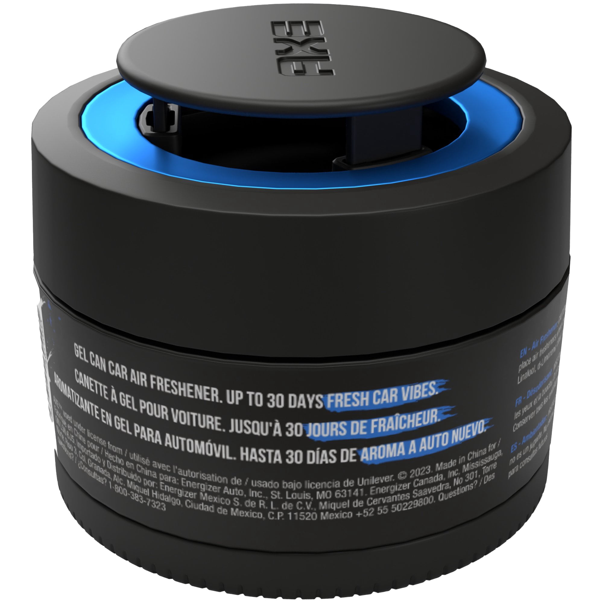 AXE Phoenix Car Air Freshener Gel Can - Odor Eliminator for Strong Odor - Long Lasting Fragrance & Effective Car Air Fresheners - Automotive Essential, 4.4 oz, 4 Packs