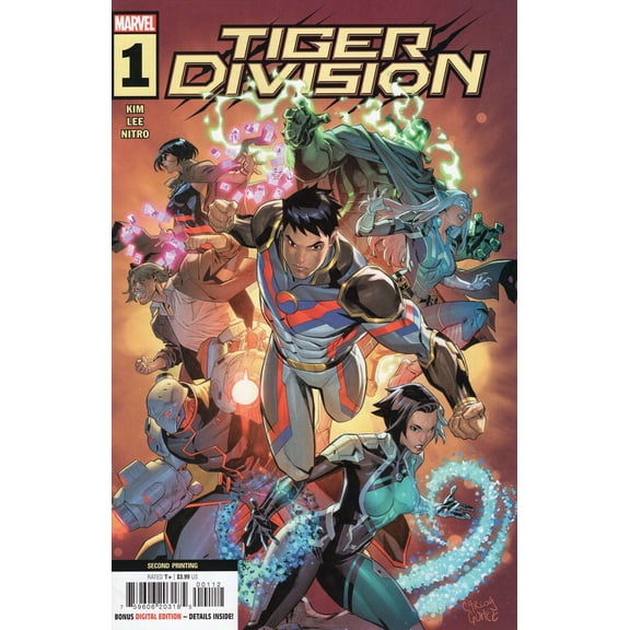 Tiger Division #1 (2nd) VF ; Marvel Comic Book