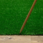 AllGreen Precut 6 ft. x 8 ft. Indoor/Outdoor Artificial Turf, Durable Polypropylene Blades