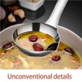 thumbnail image 2 of fastboy Stainless Steel Strainer Spoon Fat Strainer Soup Spoon Separating Kitchen Oil Strainer Tools Kitchen Gadgets, 2 of 8