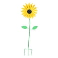 thumbnail image 4 of OUNONA Lawn Ornaments Outdoor Large Sunflower Windmill Iron 1Pcs Decor Item, 4 of 7
