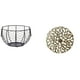 thumbnail image 1 of Cesta de huevos,Cesta multiusos para huevos,cesta tejida de alambre de hierro,Cesta de almacenamiento de alambre para huevos Cesta de almacenamiento portátil,Escultura para colgar en la, 1 of 8