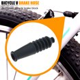 thumbnail image 4 of Manguera de freno V 50 Uds bicicleta de goma V manguera de freno MTB ciclismo cubierta a prueba de polvo sistema de frenos Hugtrwg Para estrenar, 4 of 7