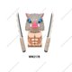 thumbnail image 1 of WM6163 Demon Slayer Daki Giyuutarou Douma Kibutsuji Muzan Gyokko Mini figuras de dibujos animados de Anime juguete de acción ladrillos para niños WM6168, 1 of 4