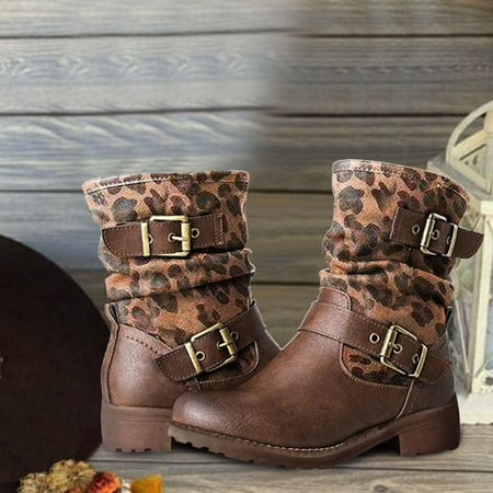 

Buckle Autumn Comfortable Womens Boots Zipper With Lowheeled Belt Fashionable Shoes Side Winter Women s Boots Note Please Buy One Or Two Sizes Larger